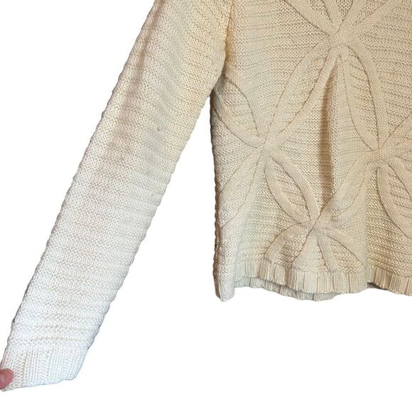 Parkhurst cream wool blend turtle neck sweater - Picture 6 of 6